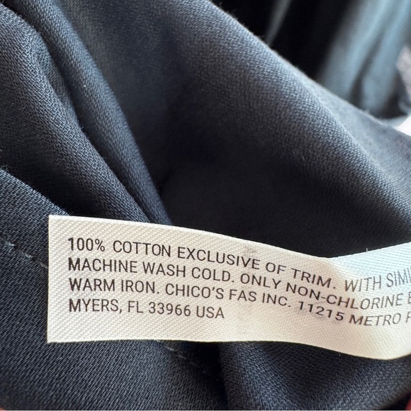 NEW Soma size XXL Black Oversized Button Up Swim Coverup - Picture 8 of 10